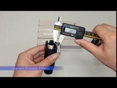 Perforación de diamante soldada con láser de 35 mm para granito