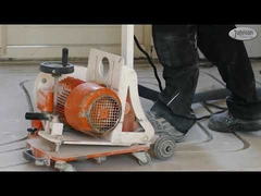 Hoja para juntas de 120-125 mm para ranurado bajo suelo, el grosor del segmento es de 16 mm o 17 mm.