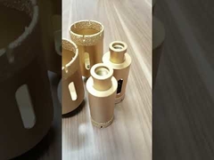 Juego de brocas soldadas M14 en caja de plástico