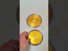 125mm Sintered Ceramic Tile Saw Blades , Cyclone Mesh Turbo Diamond Blade