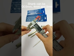 Archivos de diamante electrochapados estándar duraderos Longitud del recubrimiento de diamante 70 mm