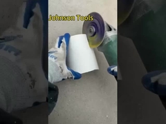Hemos probado el 115 mm con soldadura al vacío Bestia que mata pipas: Dientes de diamante cortan el acero como un pepino!