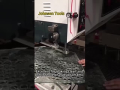 He probado un taladro de diamante en vidrio... el resultado fue demente!