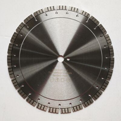 Las hojas de sierra concretas del diamante del laser, secan la cuchilla del diamante del corte con el segmento de Turbo