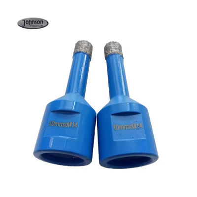 8 10 mm M14 Perforaciones de núcleo de diamante con soldadura al vacío para tejas de porcelana Granito