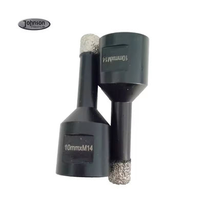 8 10 mm M14 Perforaciones de núcleo de diamante con soldadura al vacío para tejas de porcelana Granito