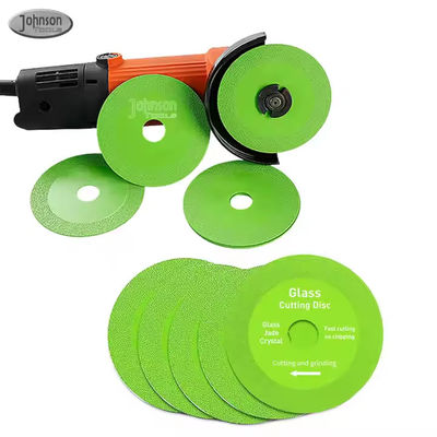 4 pulgadas 100 mm verde ultra delgado de jade cortador de vidrio delgado diamante de mármol de la hoja de cerámica de mosaico de vidrio disco de corte para vidrio
