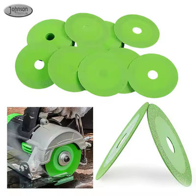 4 pulgadas 100 mm verde ultra delgado de jade cortador de vidrio delgado diamante de mármol de la hoja de cerámica de mosaico de vidrio disco de corte para vidrio