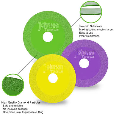 4 pulgadas Disco De Corte Para De Vidrio Diamante de vidrio de corte de la sierra Balde Para Cortar Cerámica de porcelana Disco para cerámica de vidrio