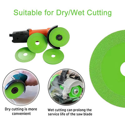 4 pulgadas Disco De Corte Para De Vidrio Diamante de vidrio de corte de la sierra Balde Para Cortar Cerámica de porcelana Disco para cerámica de vidrio
