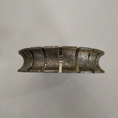Roda de molienda de perfiles de diamante electroplacado de 140 mm de alta eficiencia