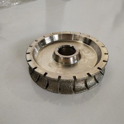 Roda de molienda de perfiles de diamante electroplacado de 140 mm de alta eficiencia