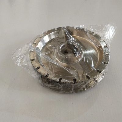 Roda de molienda de perfiles de diamante electroplacado de 140 mm de alta eficiencia