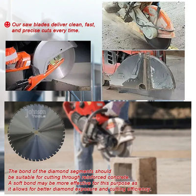 13,5” soldaduras de laser concretas del cortador de la cuchilla del corte de la suavidad