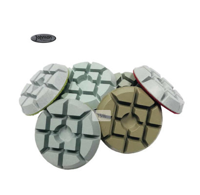 50 arena 3" granito Diamond Sanding Pads concreto que quita rasguños