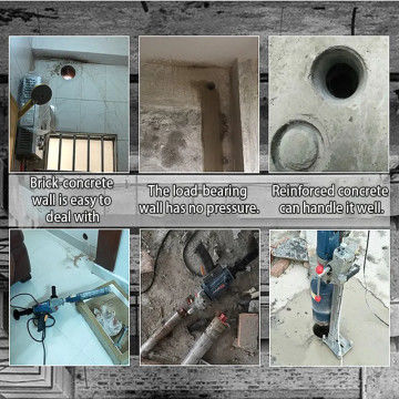 Agujero redondo concreto reforzado 100m m Diamond Core Drill Bit