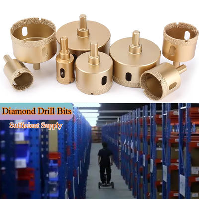 El vacío M14 soldó 35m m Diamond Core Drill Bits Set para la porcelana