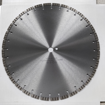 Hojas de sierra de diamante personalizadas de 600 mm para hormigón armado