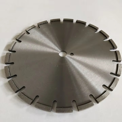 hojas de sierra concretas del diamante de 350m m, cuchilla de corte del asfalto del diamante del lazo del laser