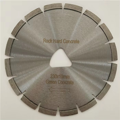 Plata placas concretas de la resbalón del corte de Soff de las hojas de sierra del diamante temprano de la entrada de 12 pulgadas