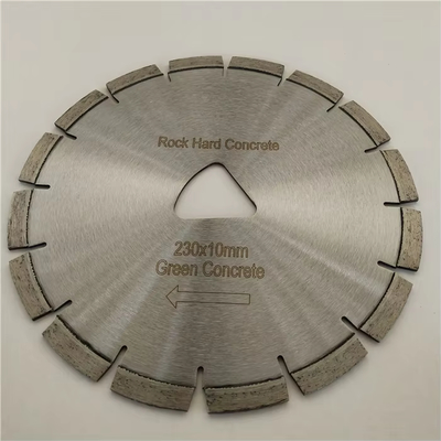 Plata placas concretas de la resbalón del corte de Soff de las hojas de sierra del diamante temprano de la entrada de 12 pulgadas