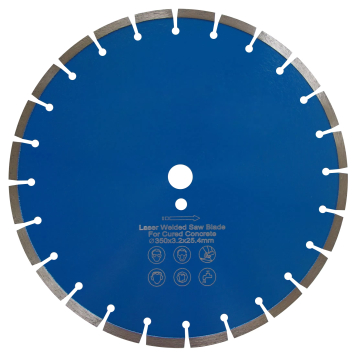 16 segmento de la pulgada 400m m Turbo Diamond Concrete Saw Blades Turbo