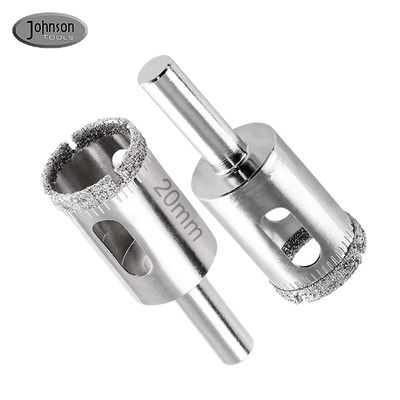 Vidrio de los cortadores 80m m Diamond Core Drill Bits For del hueco de la teja