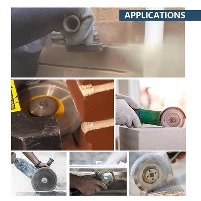 El laser soldó con autógena acanalar de 180m m Diamond Cutting Saw Blade For