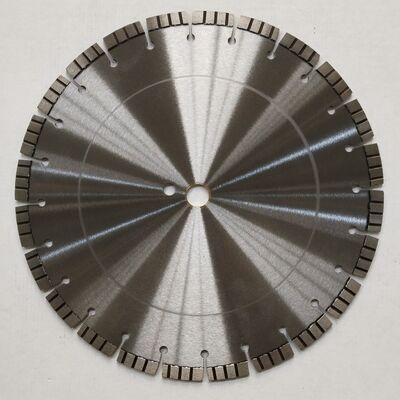 cuchilla de Turbo del diamante de 350m m con la buena agudeza para el corte del hormigón reforzado