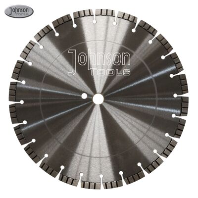 14 hojas de sierra del diamante del laser con Turbo dividen, para el corte concreto, el grueso de 3.2m m en segmentos