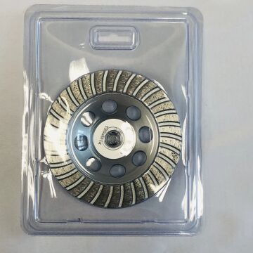 Disco de rectificado de hormigón Turbo ligero de 100-180 mm con núcleo de aluminio