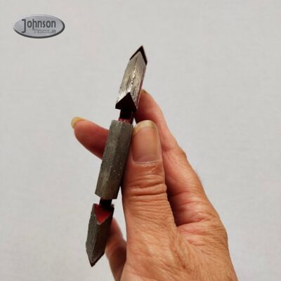 Grieta del corte rápido que persigue las cuchillas del diamante para el hormigón, hoja de sierra del surco de V