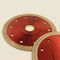 Amoladora Wheel Red del SGS 125m m X Mesh Turbo Porcelain Tile Cutting
