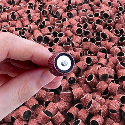 Papel de lija rojo del óxido de aluminio para los tambores que enarenan para la pared seca de la piedra de madera