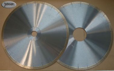 el diamantista de 300m m/12inch platea la hoja de sierra soldada de la teja del diamante de la ranura de J para Porcelian/de cerámica