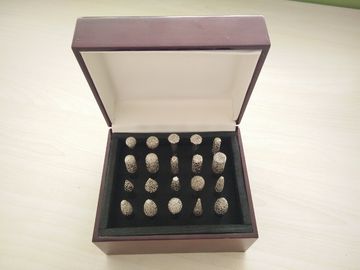 el diamante soldado vacío del eje de 6m m equipa la arena 30/45 de los puntos montados del diamante