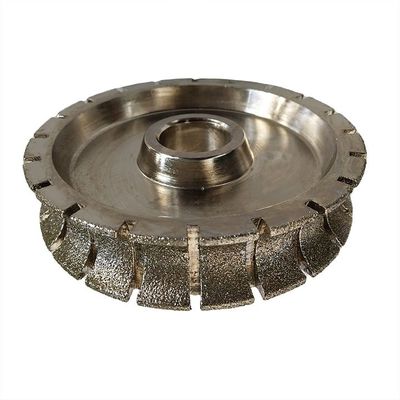 Roda de molienda de perfiles de diamante electroplacado de 140 mm de alta eficiencia