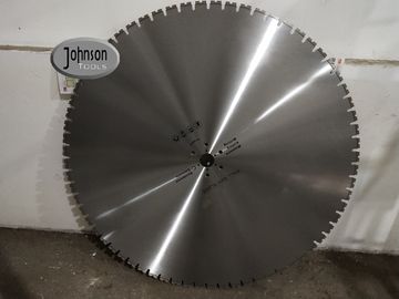 las solas U hojas de sierra de la pared del diamante del diente de 1200m m, corte concreto vieron con segmentos agudos