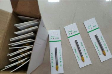 brocas para la teja, trépanos de base del diamante de 8m m de sondeo en enlace de la base del diamante del metal