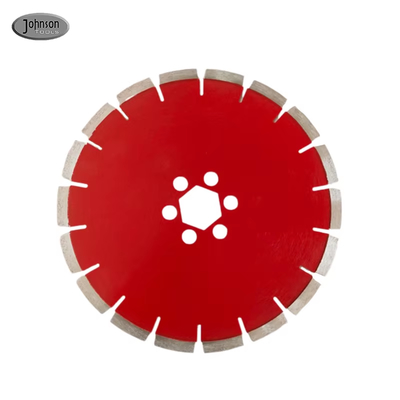 Hoja de sierra ranuradora de concreto de 10 pulgadas | Disco de corte grabado con diamante para pavimento de carreteras