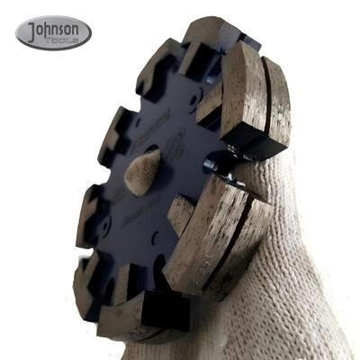 las cuchillas presionadas calientes del diamante del punto del pliegue de 125m m que tres capas mecanografían uso mojado/que secan uso