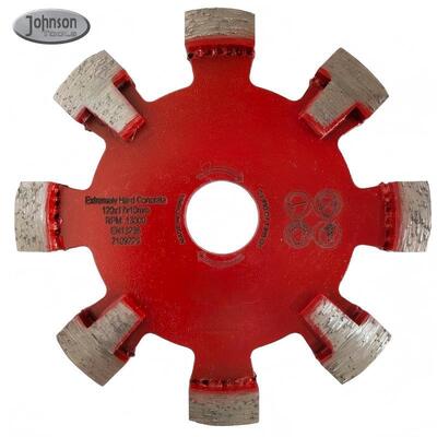 Cuchilla ligera del punto del pliegue del diamante, hoja de sierra del punto del pliegue de 120m m con los dientes de la protección para el sistema debajo del piso del calor