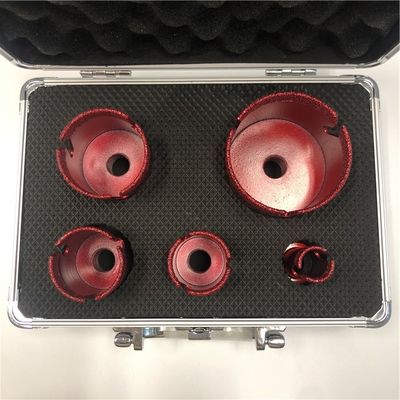 Caja de aluminio 72m m M14 Diamond Core Drill Bits