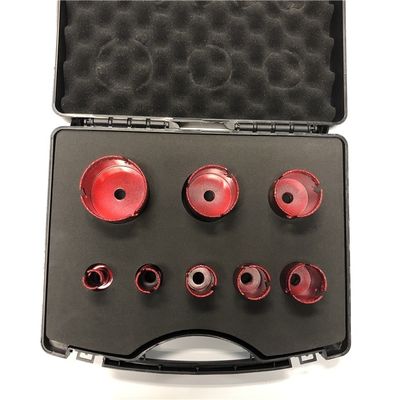 Porcelana M14 de cerámica 7pcs Diamond Drill Bit Kit de la teja