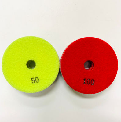 Porcelana de cerámica 100m m 100 Grit Diamond Polishing Pad de la teja