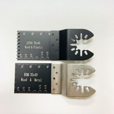 Cuchilla oscilante de 2PCS 35X40 milímetro Hcs DEWALT para el metal suave de madera