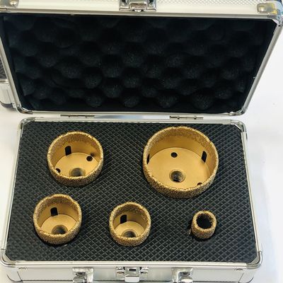 El vacío seco de la porcelana de M14 68m m soldó a Diamond Core Drill Bits