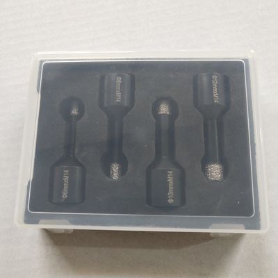 Diseño de cerámica de 4pcs 10m m Diamond Core Drill Bits Segmented