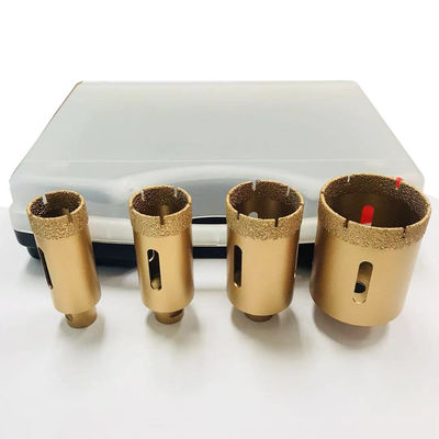 el vacío de 4pcs M14 50m m soldó saltar de Diamond Tools Drill Bit Minimal