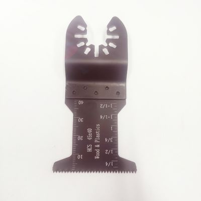 cuchillas multi oscilantes de la herramienta del metal HCS del BI de 45X40m m para la madera